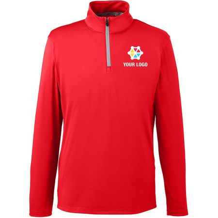 20-596807, Small, Red, Right Sleeve, None, Left Chest, Your Logo + Gear.